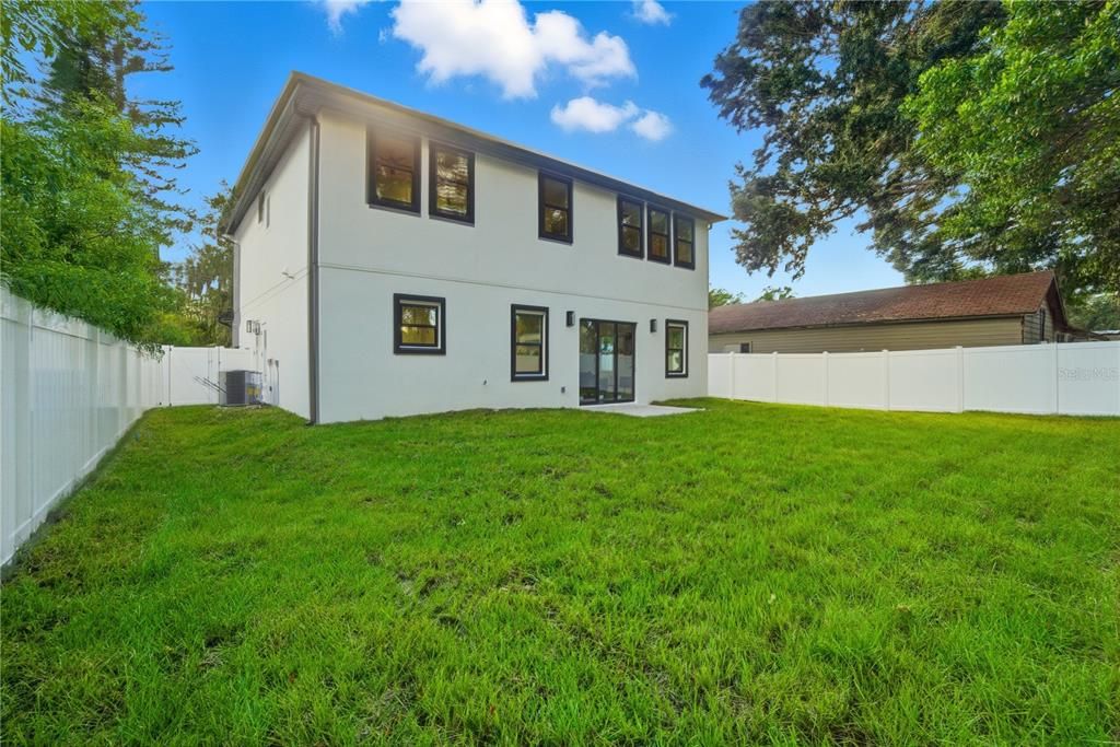 Backyard, Exterior