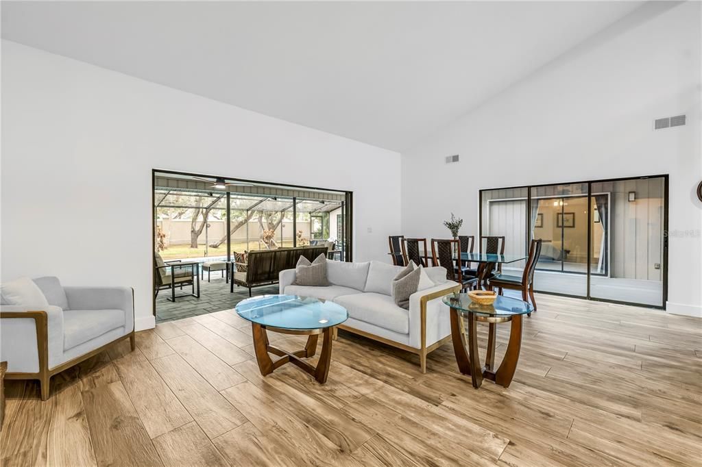 Dining room, Interior, Living room, Wood Texture Flooring