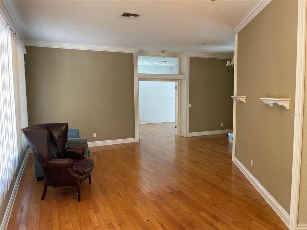 Empty room, Interior, Wood Texture Flooring