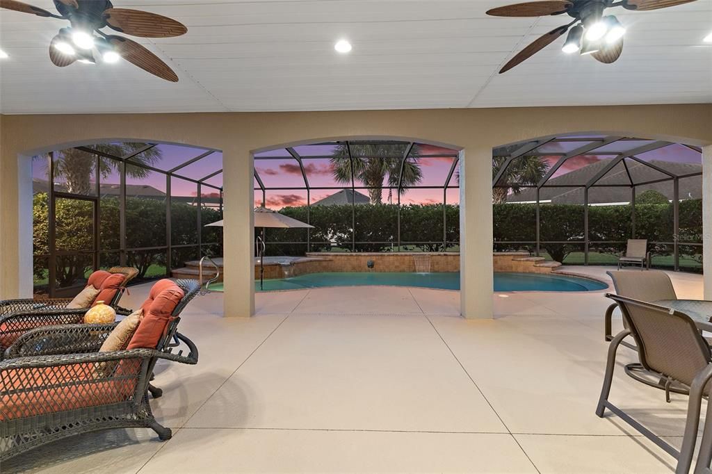 Glass Ceilings, Interior, Pool, Recessed Lighting, Sun Room