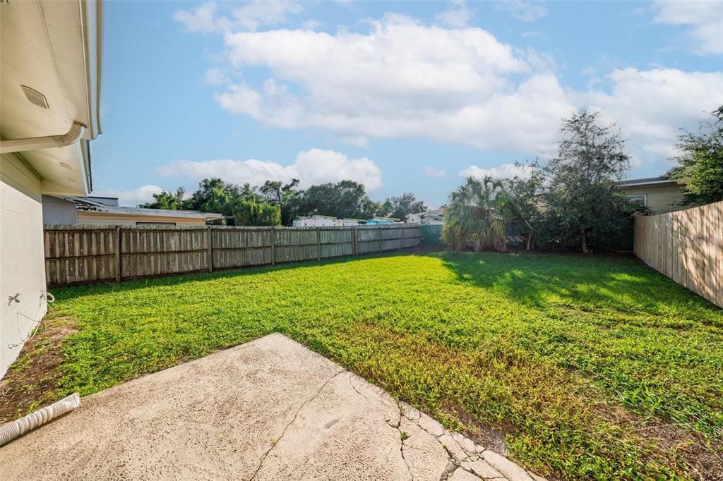 Backyard, Exterior