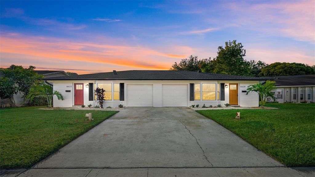 Attached, Backyard, Exterior, Facade, Ranch