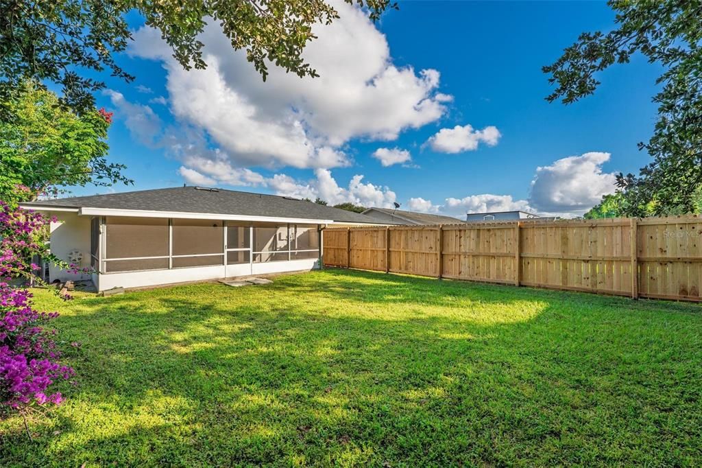 Backyard, Exterior