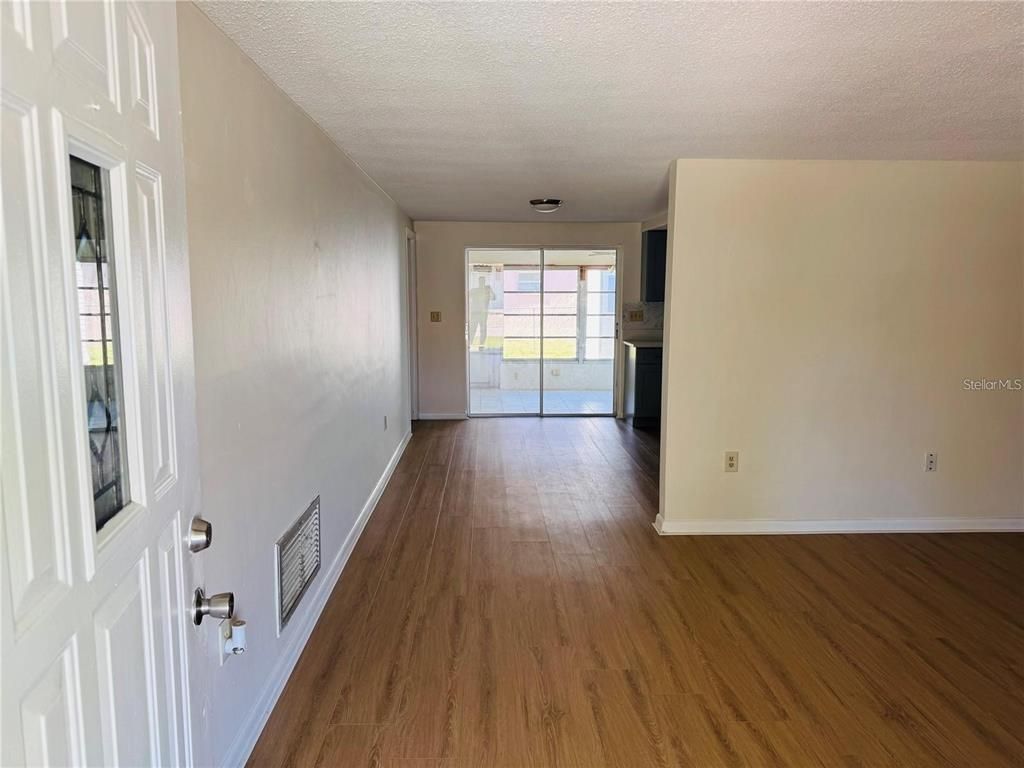 Empty room, Interior, Wood Texture Flooring