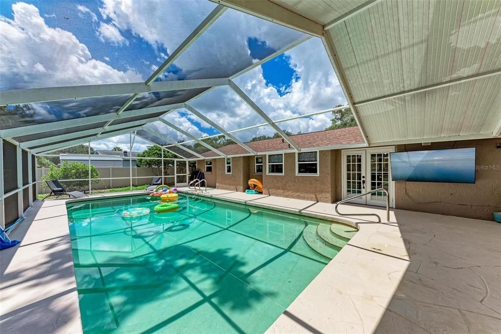 Glass Ceilings, Interior, Pool, Sun Room