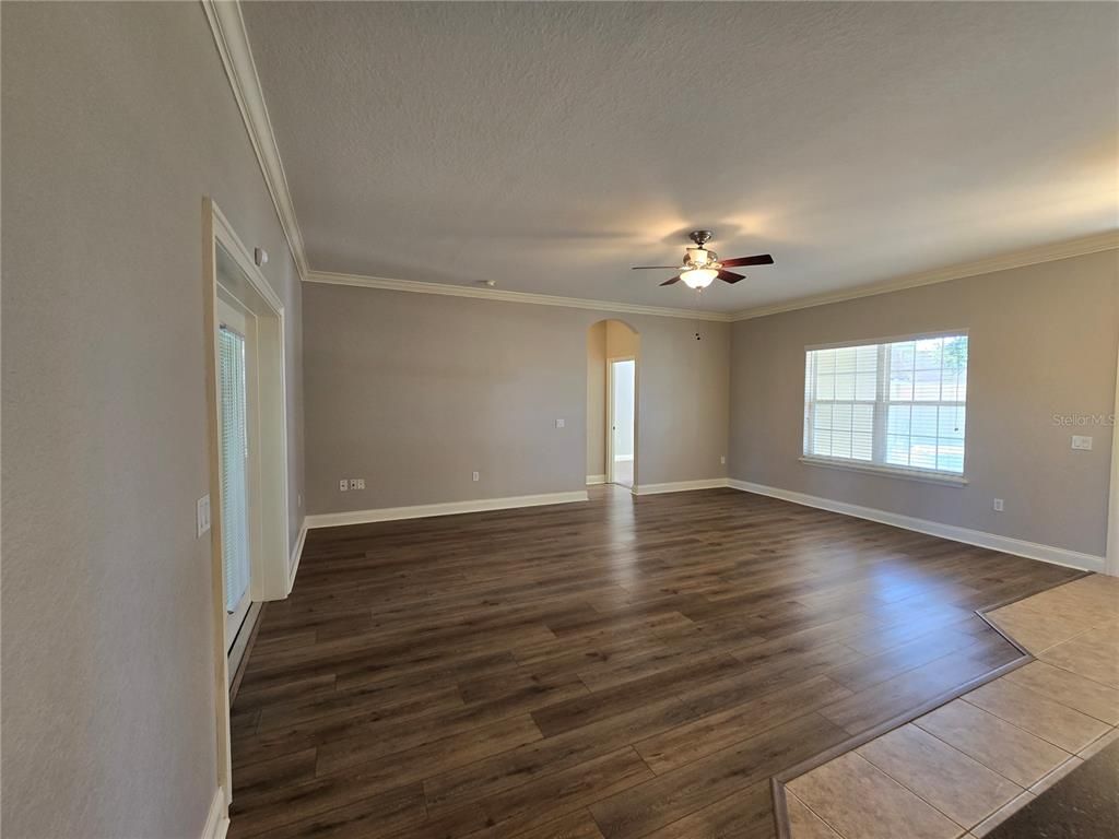 Empty room, Interior, Wood Texture Flooring