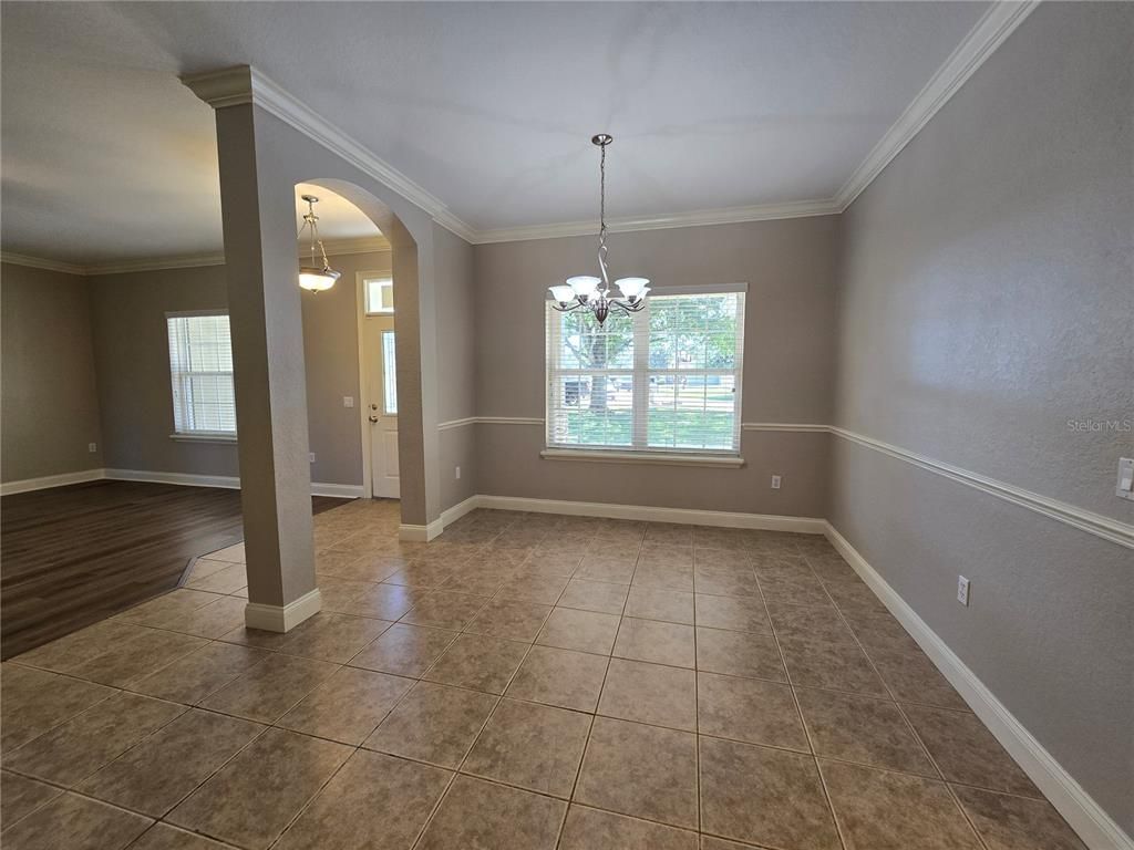 Chandelier, Empty room, Interior, Pendant Lights
