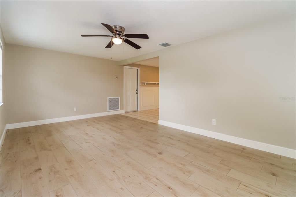 Empty room, Interior, Wood Texture Flooring