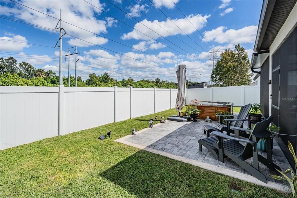 Backyard, Exterior, Hot Tub
