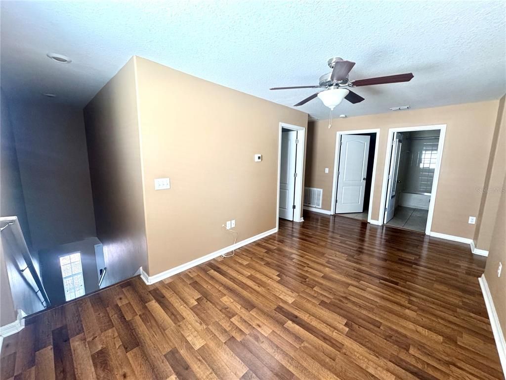 Empty room, Interior, Wood Texture Flooring