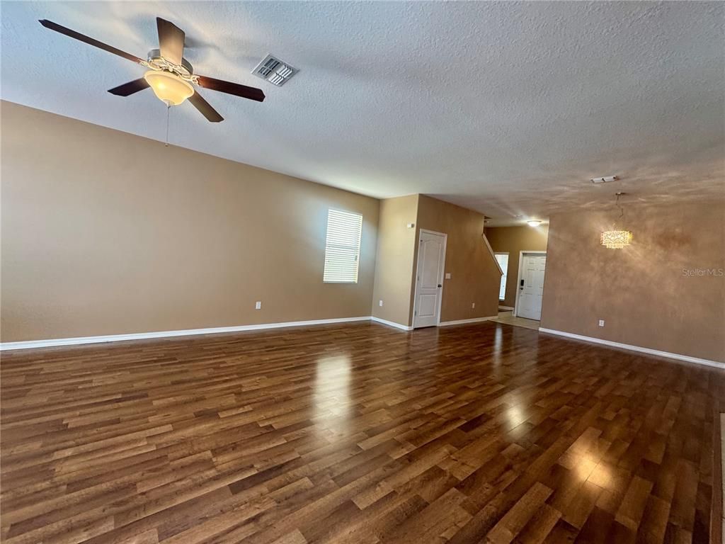 Empty room, Interior, Wood Texture Flooring