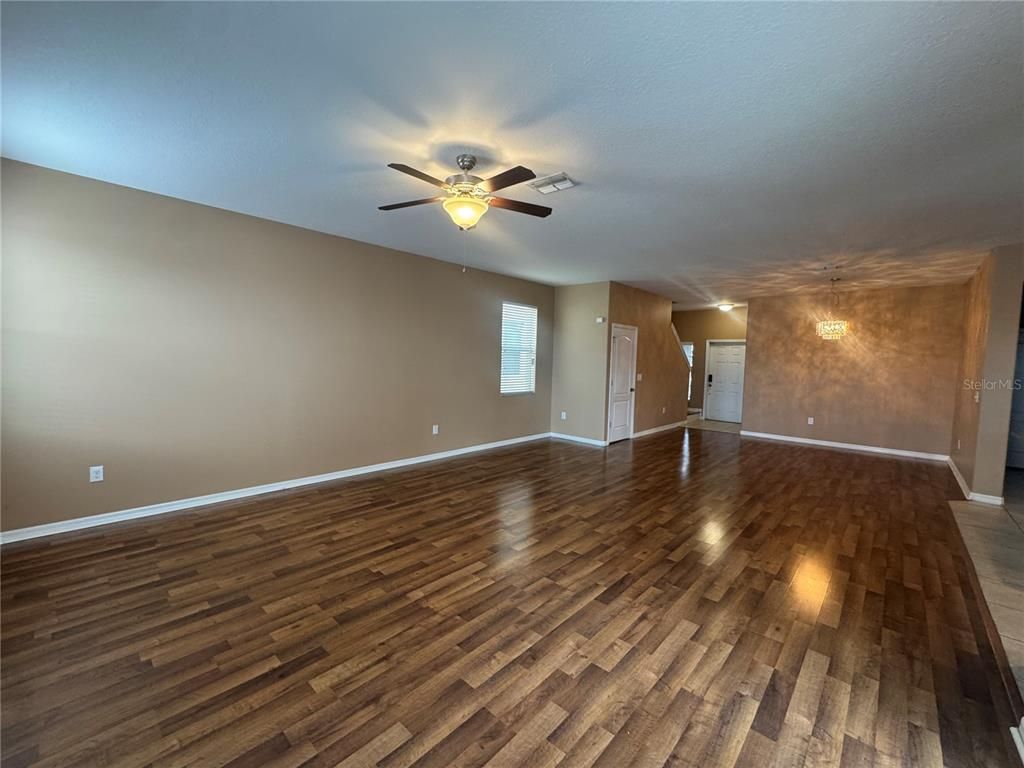 Empty room, Interior, Wood Texture Flooring