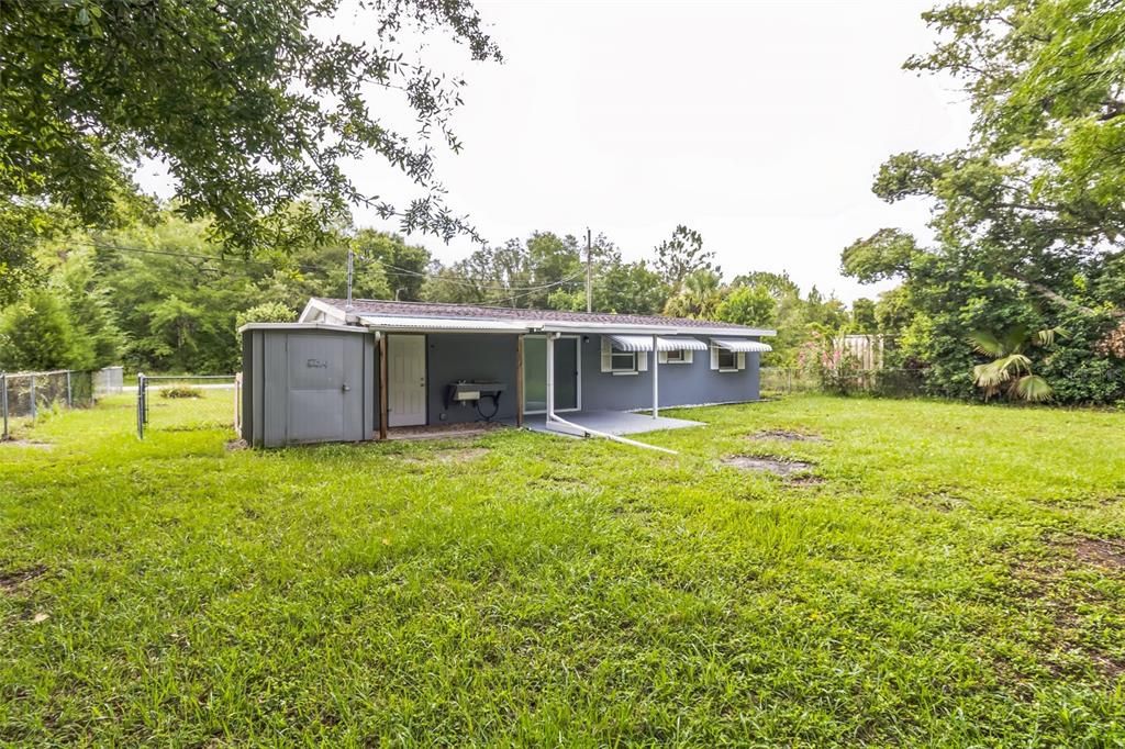 Backyard, Exterior