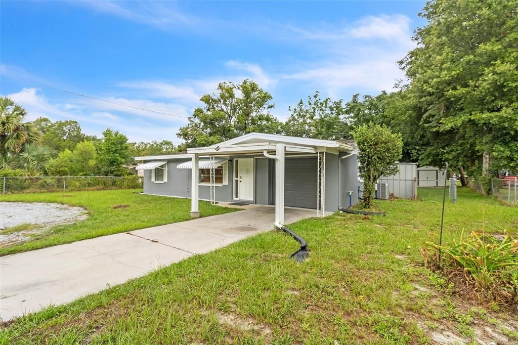 Backyard, Exterior
