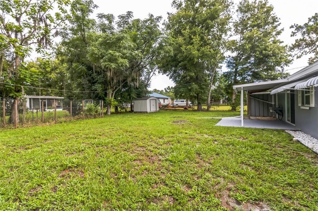 Backyard, Exterior