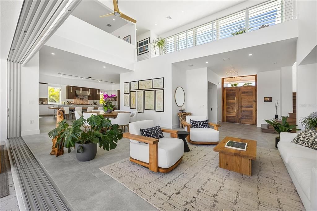 Dining room, Interior, Kitchen, Living room, Pendant Lights, Recessed Lighting