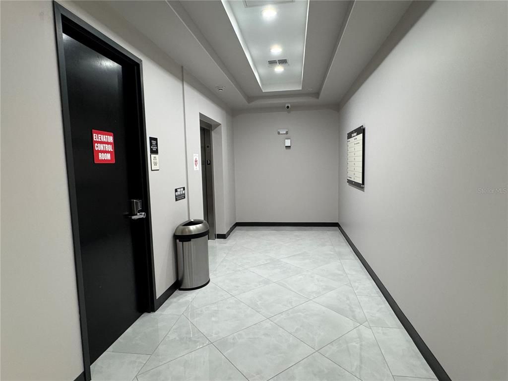 Elevator, Interior, Recessed Lighting