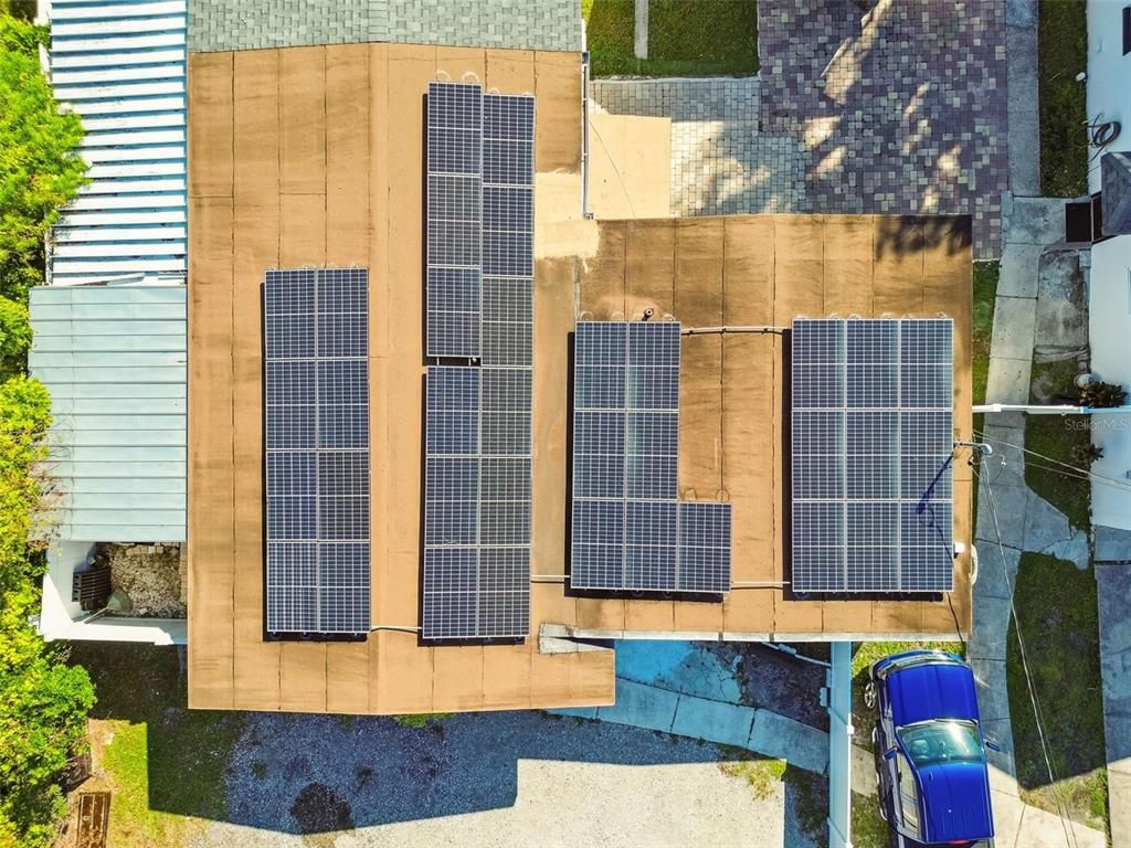 Exterior, Solar Panels