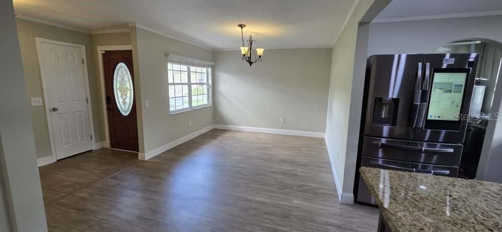 Chandelier, Interior, Pendant Lights, Wood Texture Flooring