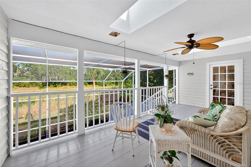 Interior, Sun Room, Wood Texture Flooring