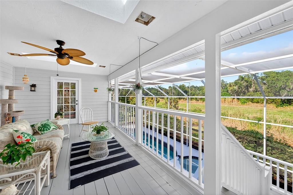 Glass Ceilings, Interior, Sun Room, Wood Texture Flooring