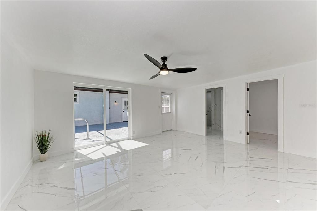 Empty room, Interior, Marble