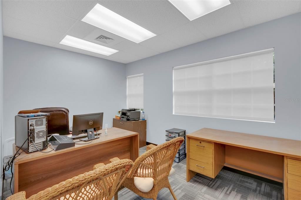 Home Office, Interior, Recessed Lighting