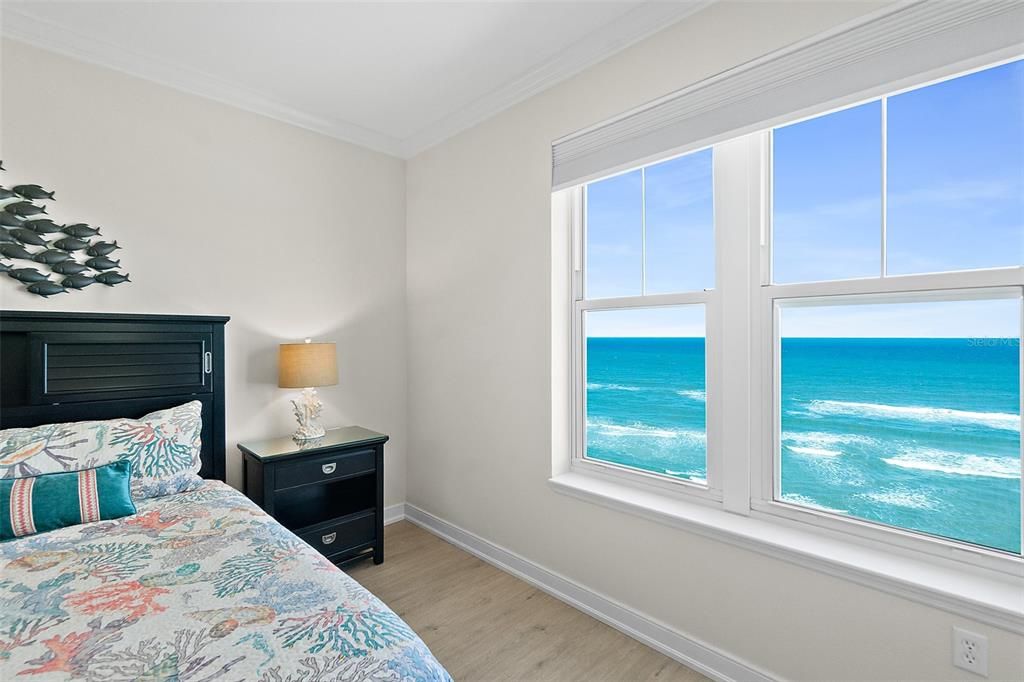 Bedroom, Interior, Water, Wood Texture Flooring