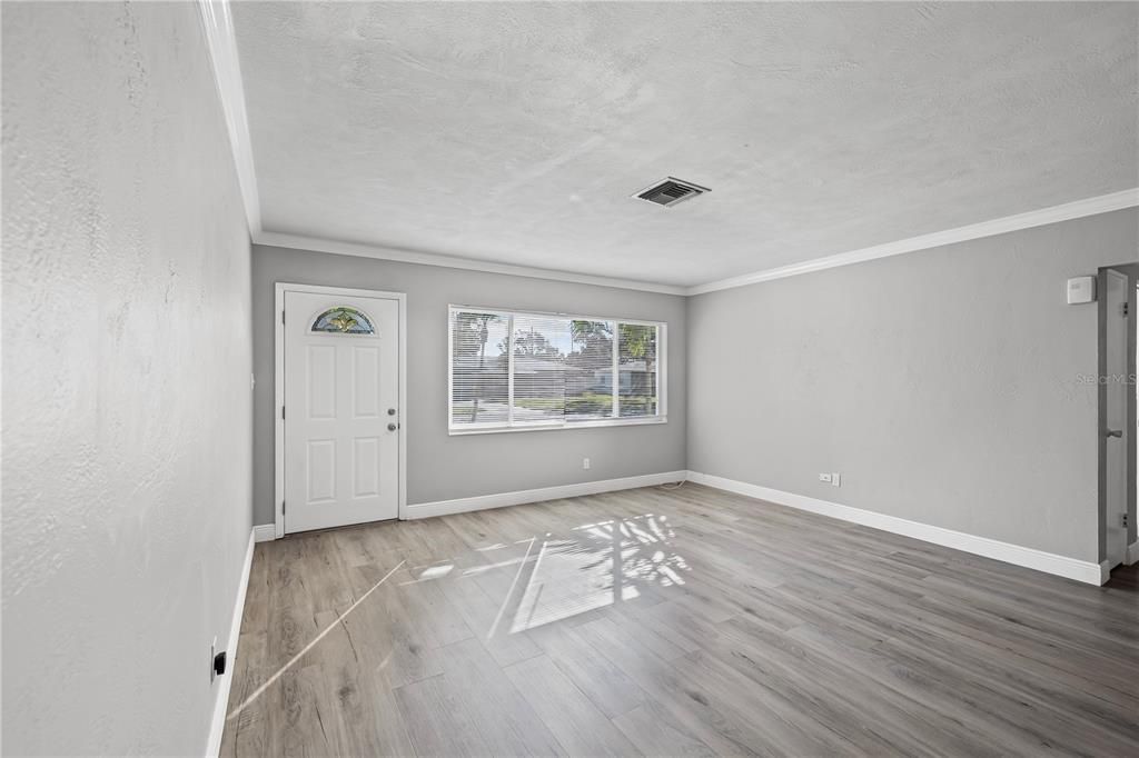 Empty room, Interior, Wood Texture Flooring