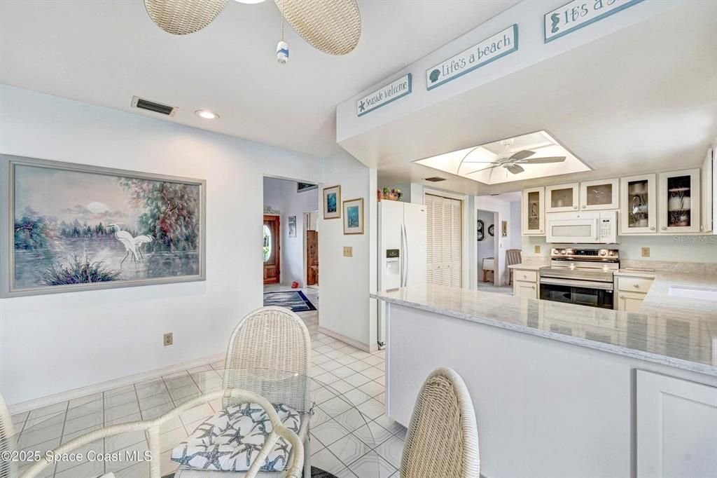 Interior, Kitchen, Recessed Lighting, Stainless Steel Appliances