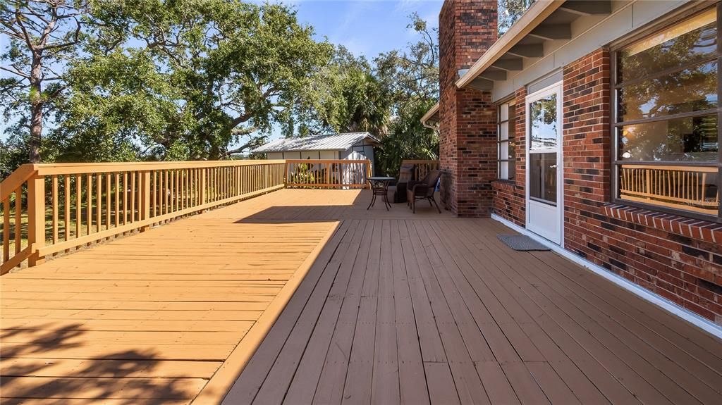 Exterior, Wood Texture Flooring