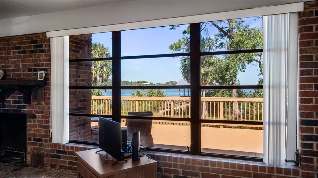 Interior, Stone Walls, Water