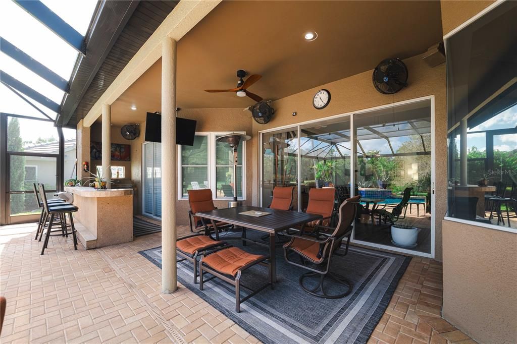 Dining room, Glass Ceilings, Interior, Recessed Lighting, Sun Room