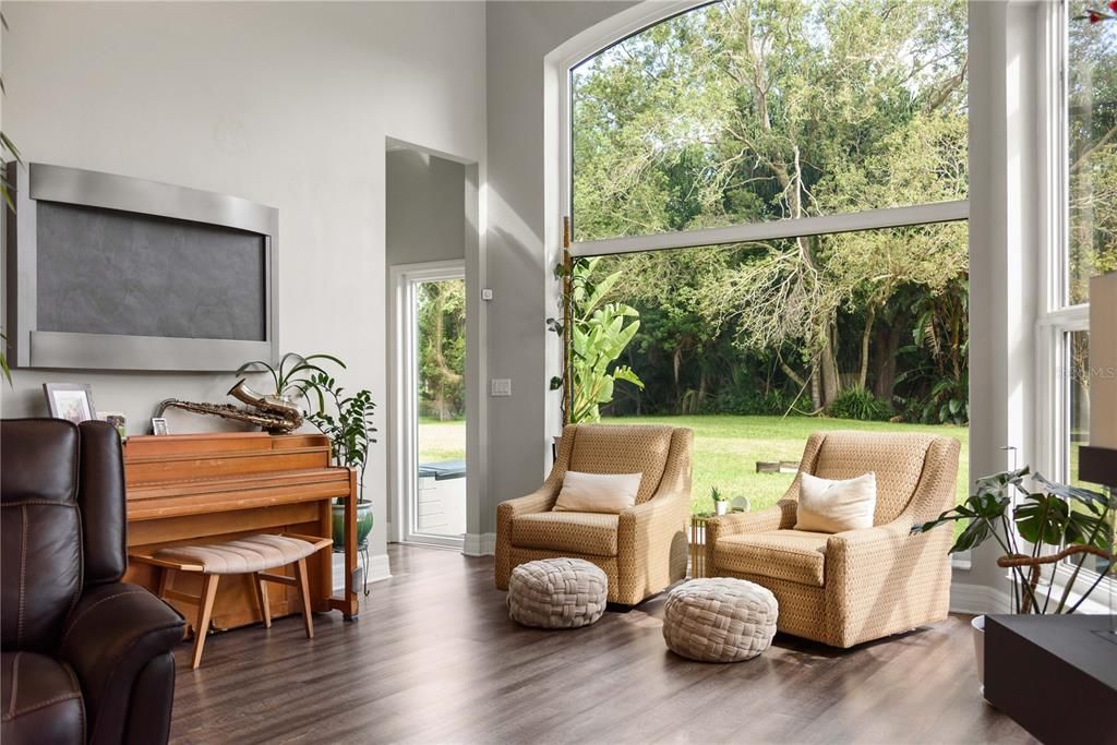 Interior, Piano, Wood Texture Flooring