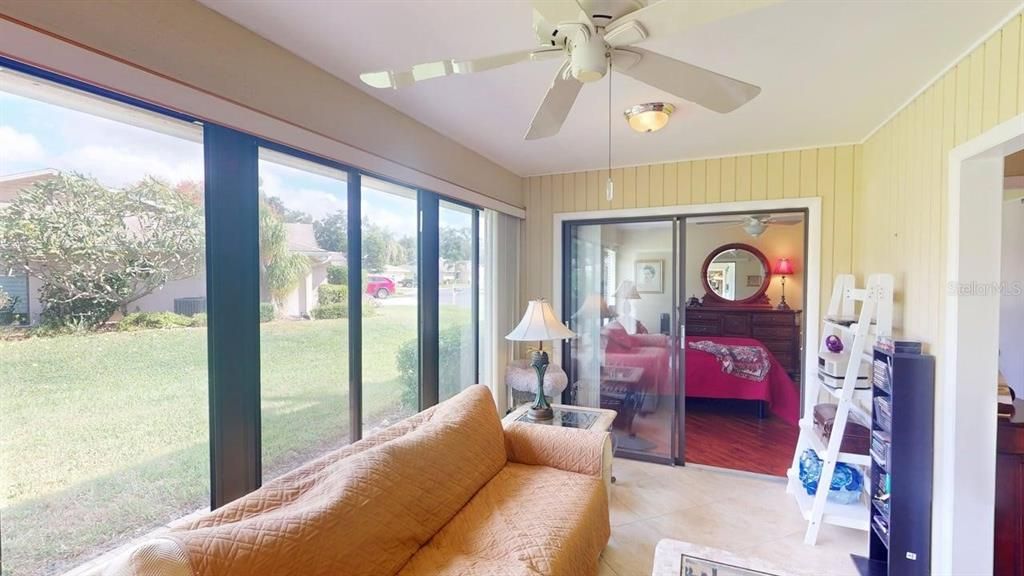 Bedroom, Interior, Sun Room, Wood Texture Flooring