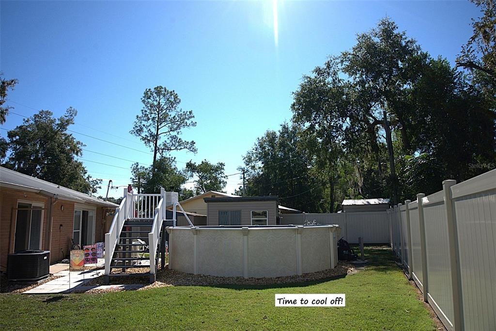 Backyard, Exterior, Pool