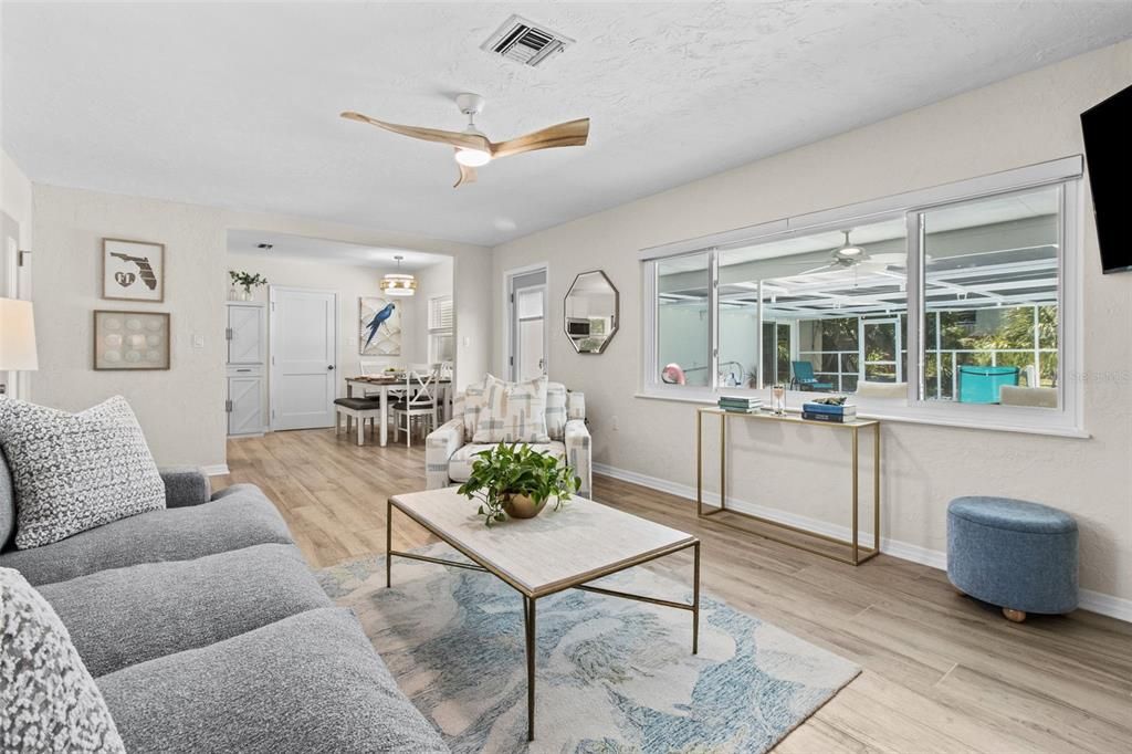 Dining room, Interior, Living room, Wood Texture Flooring