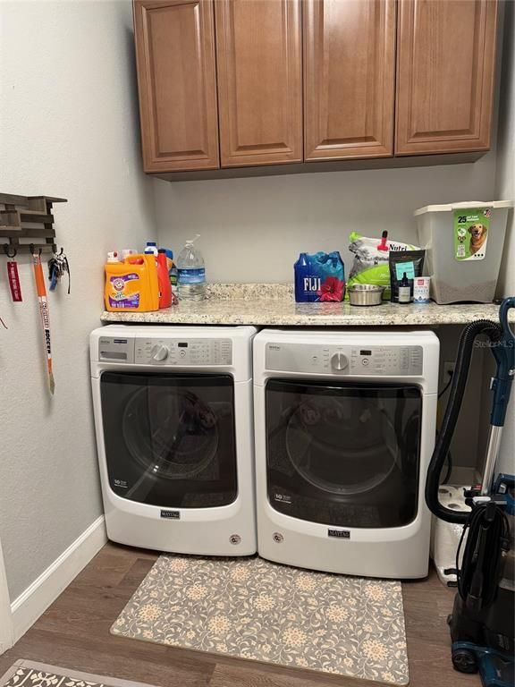 Interior, Washer, Wood Texture Flooring