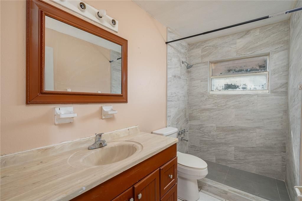 Bathroom, Interior, Marble Walls