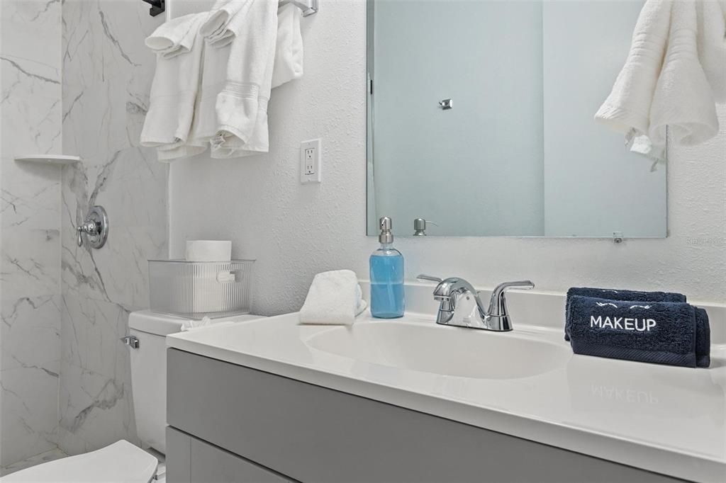 Bathroom, Interior, Marble Walls