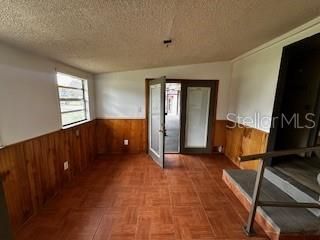 Empty room, Interior, Wood Texture Flooring, Wooden Walls