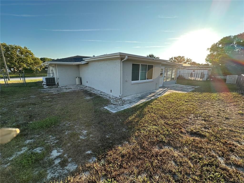 Backyard, Exterior