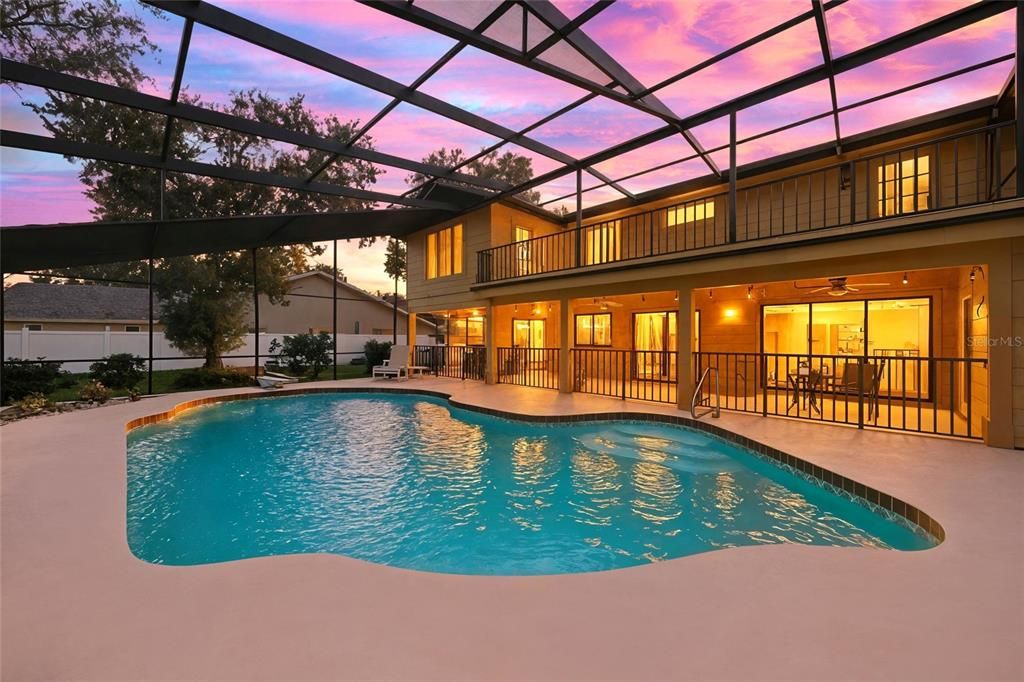 Glass Ceilings, Interior, Pool, Sun Room