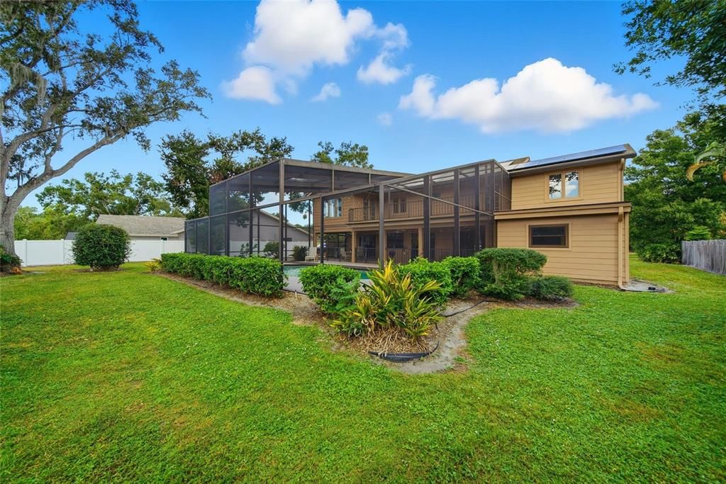 Backyard, Exterior, Solar Panels