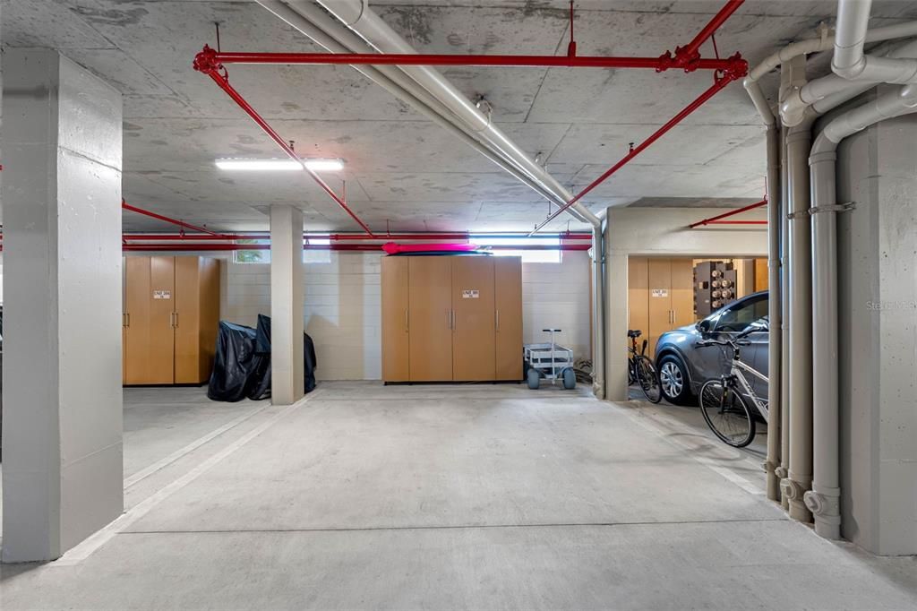 Garage, Interior, Recessed Lighting
