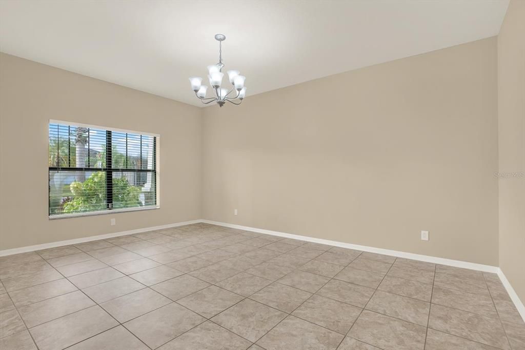Chandelier, Empty room, Interior