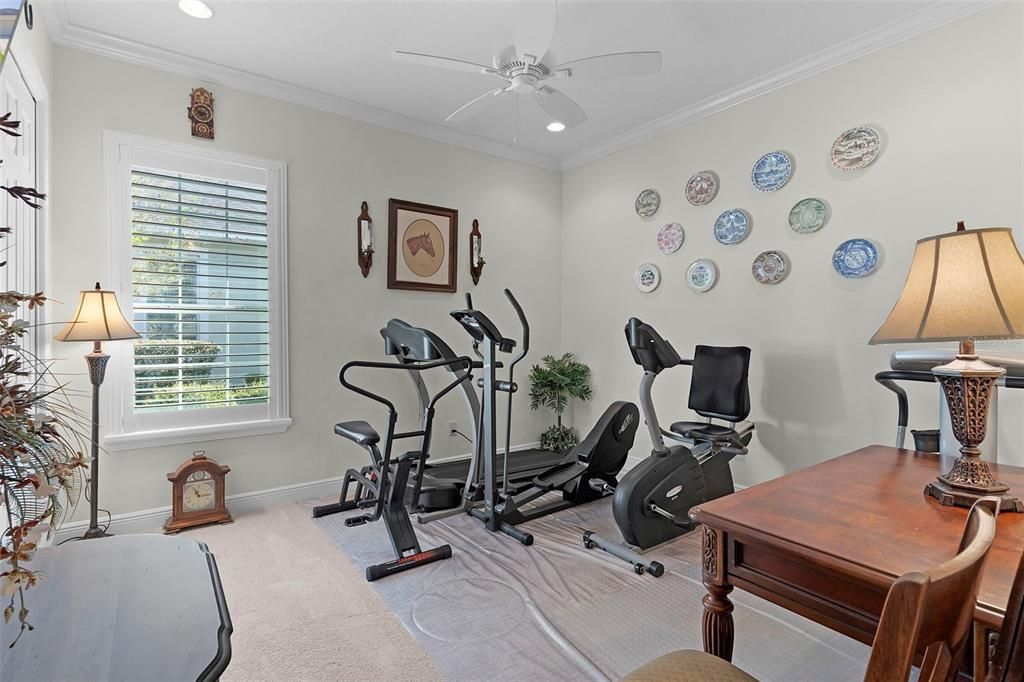 Fitness Equipment, Interior, Recessed Lighting