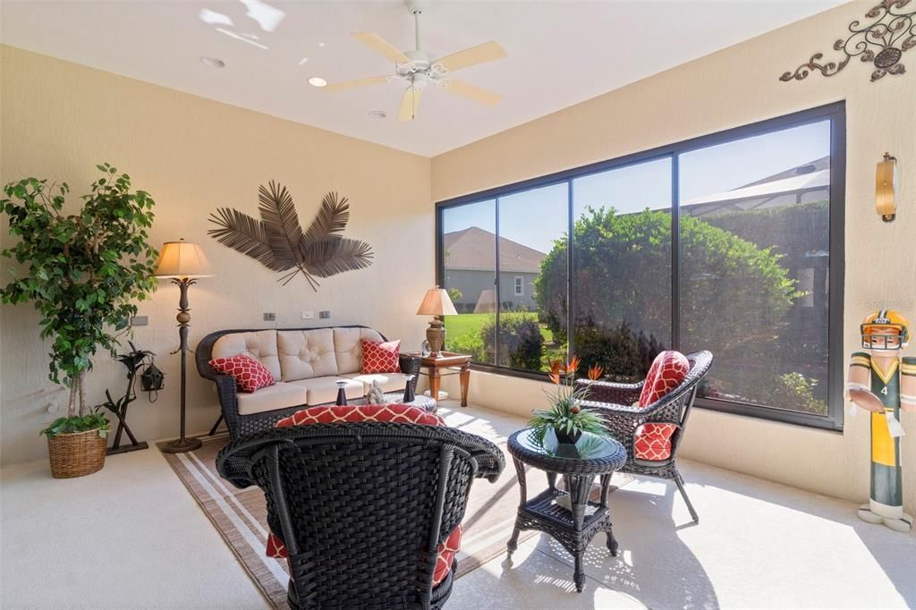 Interior, Living room, Recessed Lighting, Sun Room