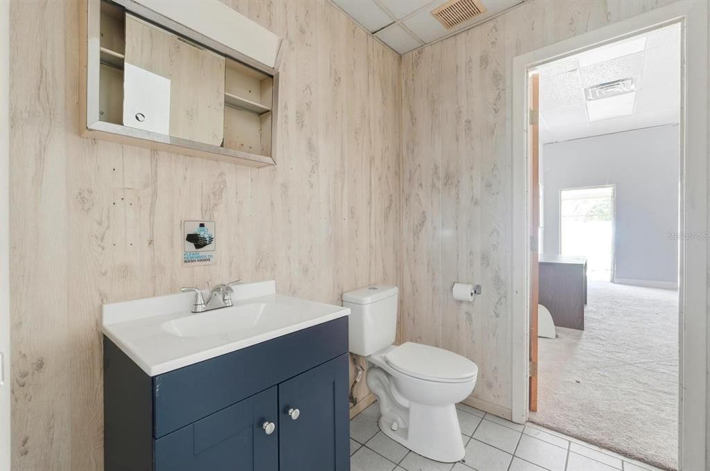 Bathroom, Interior, Wooden Walls