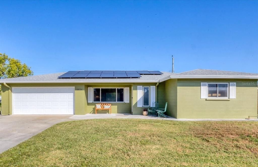 Backyard, Exterior, Solar Panels